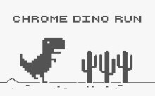 Dinosaur T-Rex Game - Chrome Dino Runner Online