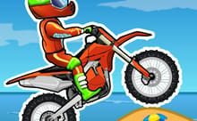 Moto X3M Bike Race Game Level 25 [3 Stars] Poki.com 